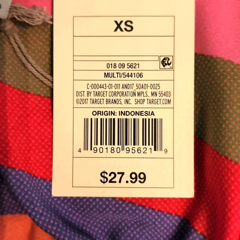 A New Day Dress Handkerchief Sleeveless  Pink Size XS - Picture 12 of 17